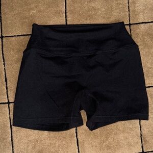 SET Active Black Women's Bike Shorts